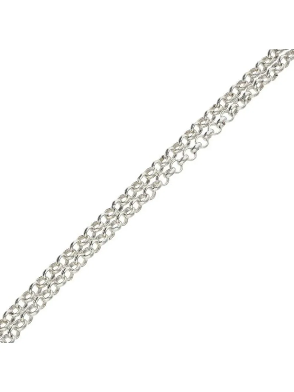 Chrome Hearts Neckchain Roll Chain Silver Necklace